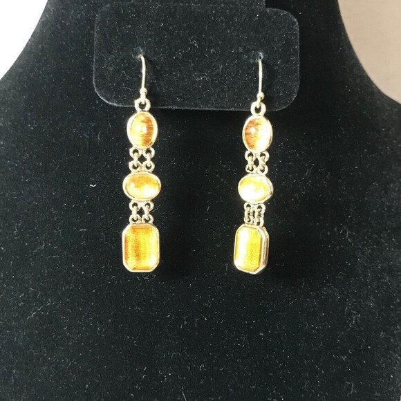 Liz Claiborne Drop / Dangle Fashion Earrings - Picture 1 of 4